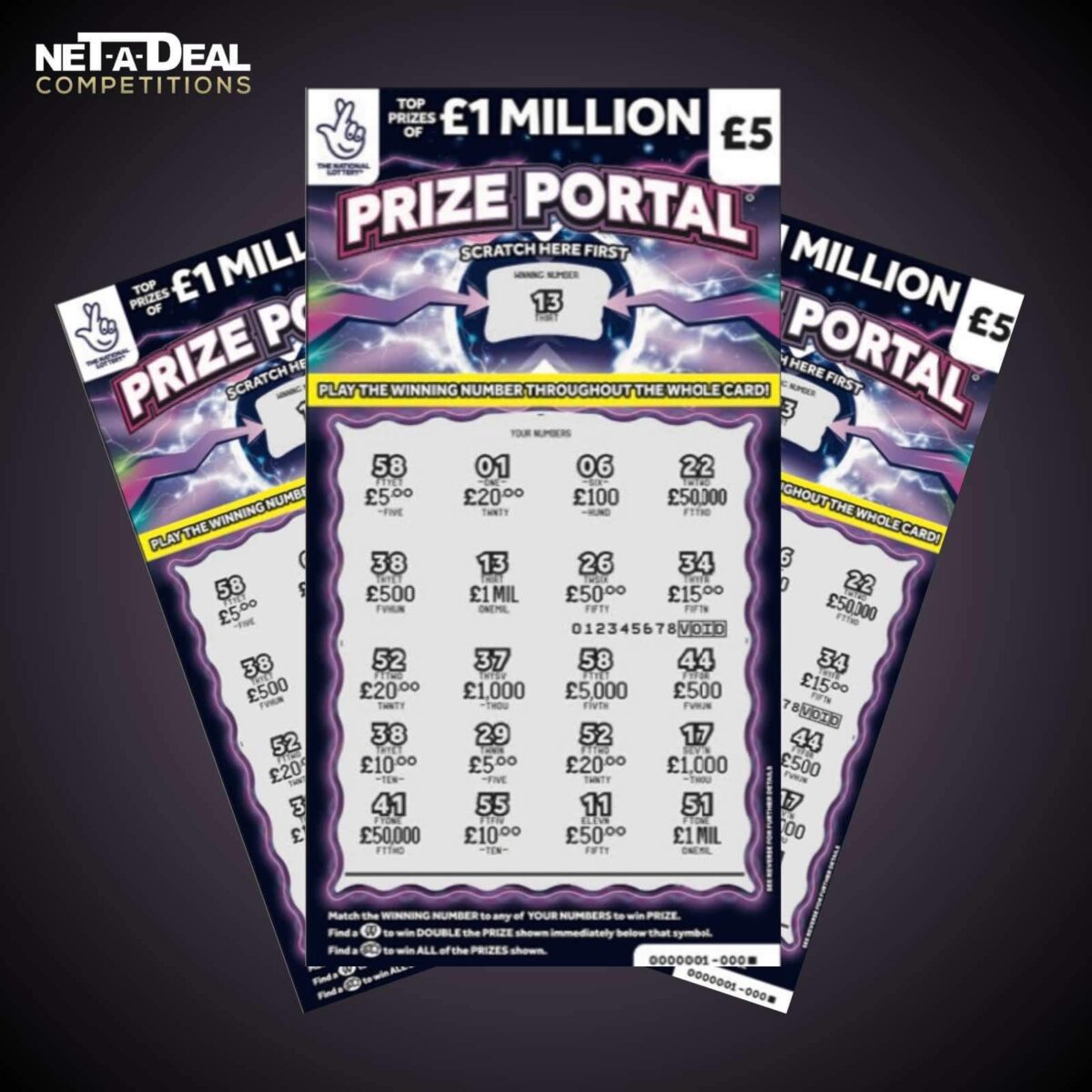 PRIZE PORTAL Scratch Cards
