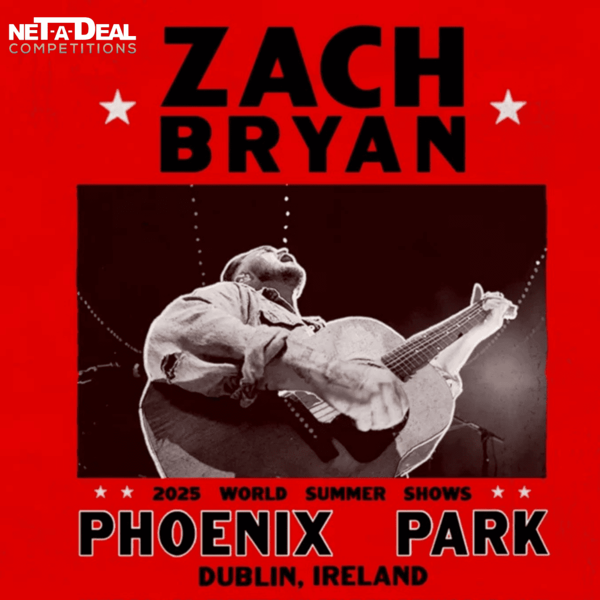 ZACH BRYAN + Hotel stay Dublin