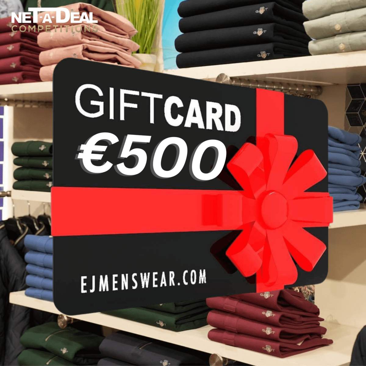 €500 EJ MENSWEAR VOUCHER