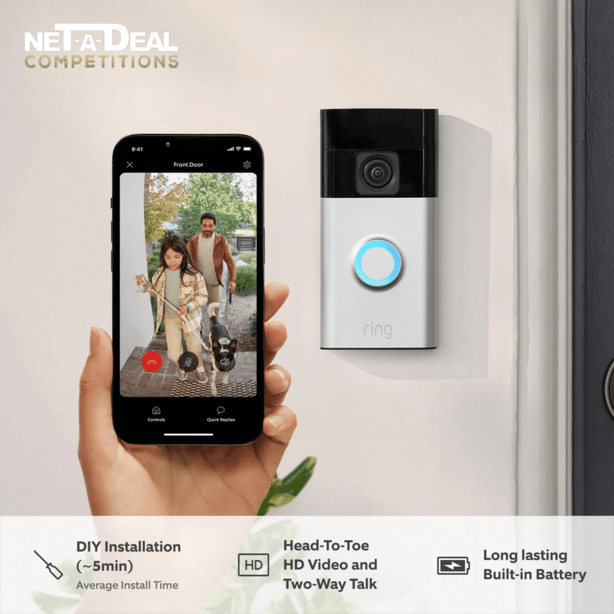 RING Battery Video Doorbell Plus