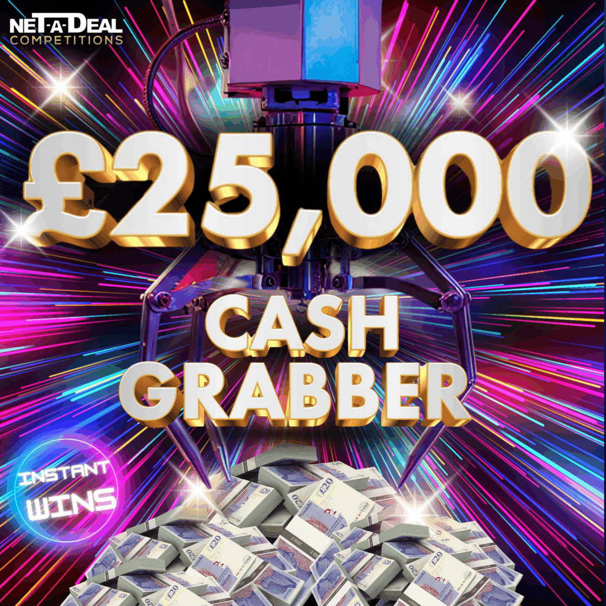 £25,000 CASH GRABBER (AUTO DRAW)