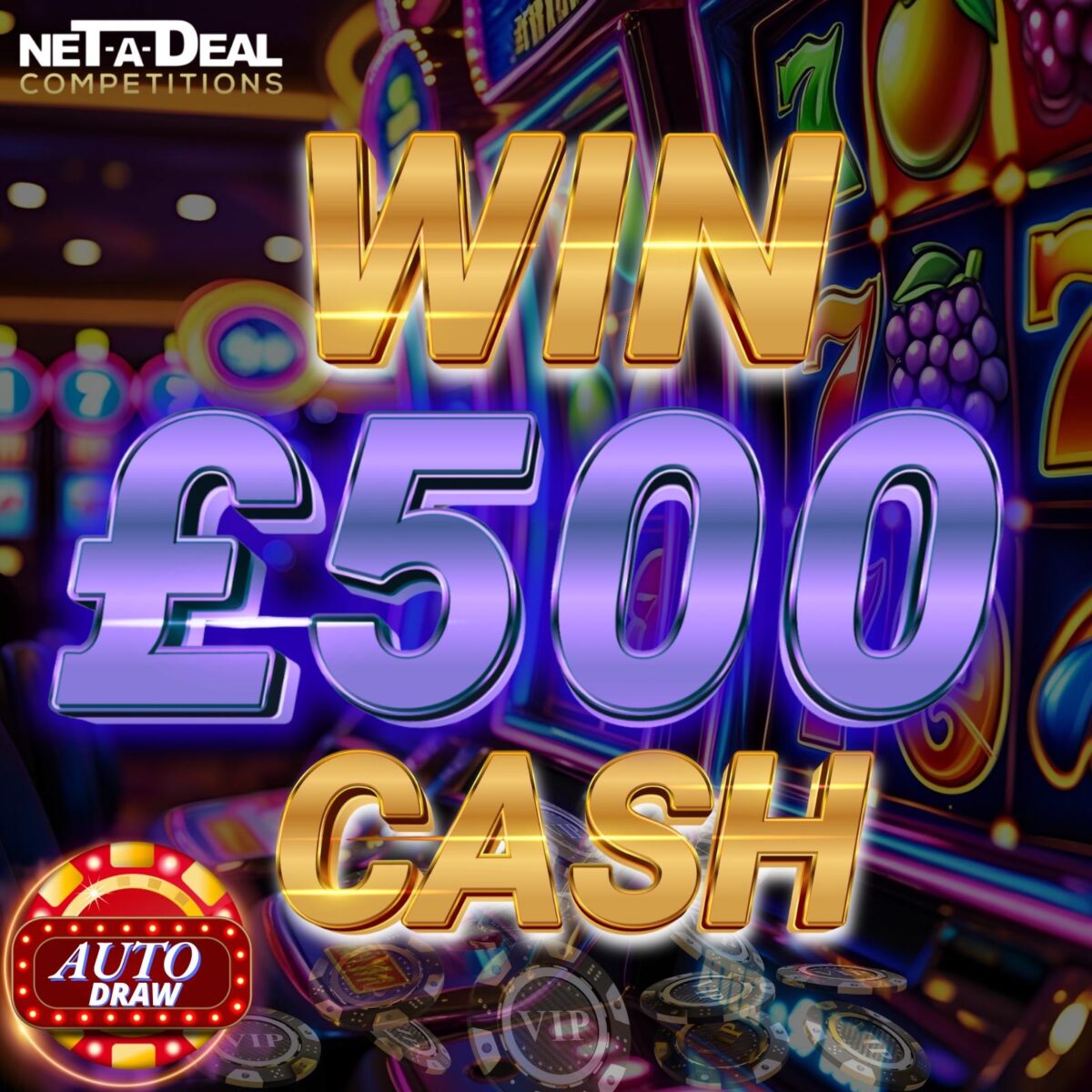 £500 CASH August (AUTO DRAW)