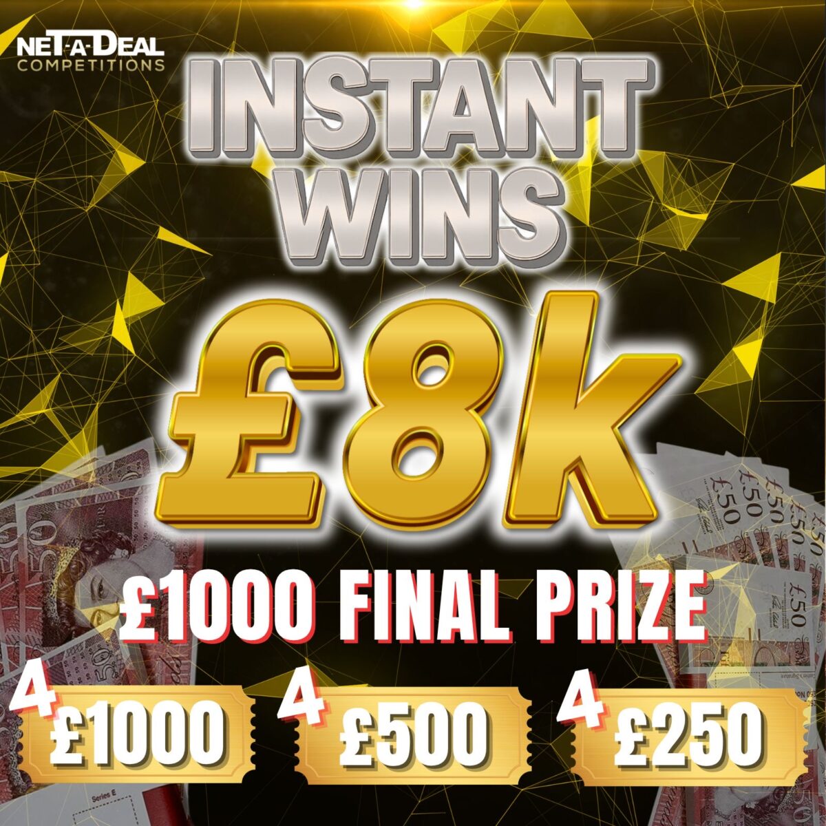 £8K INSTANT WINS (Auto Draw)