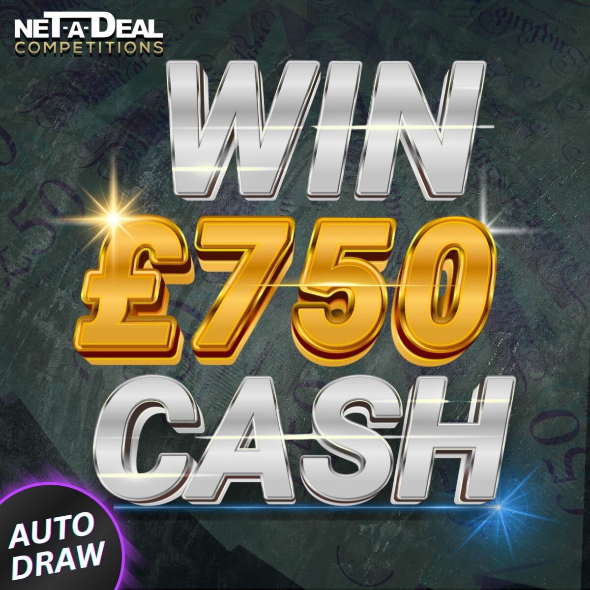 £750 cash