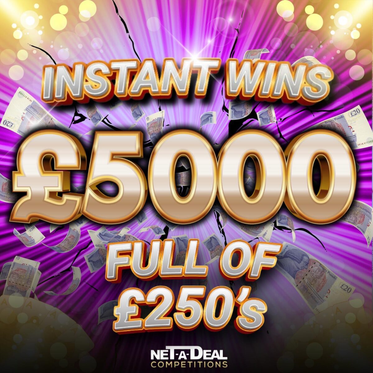 FULL of £250's £5K