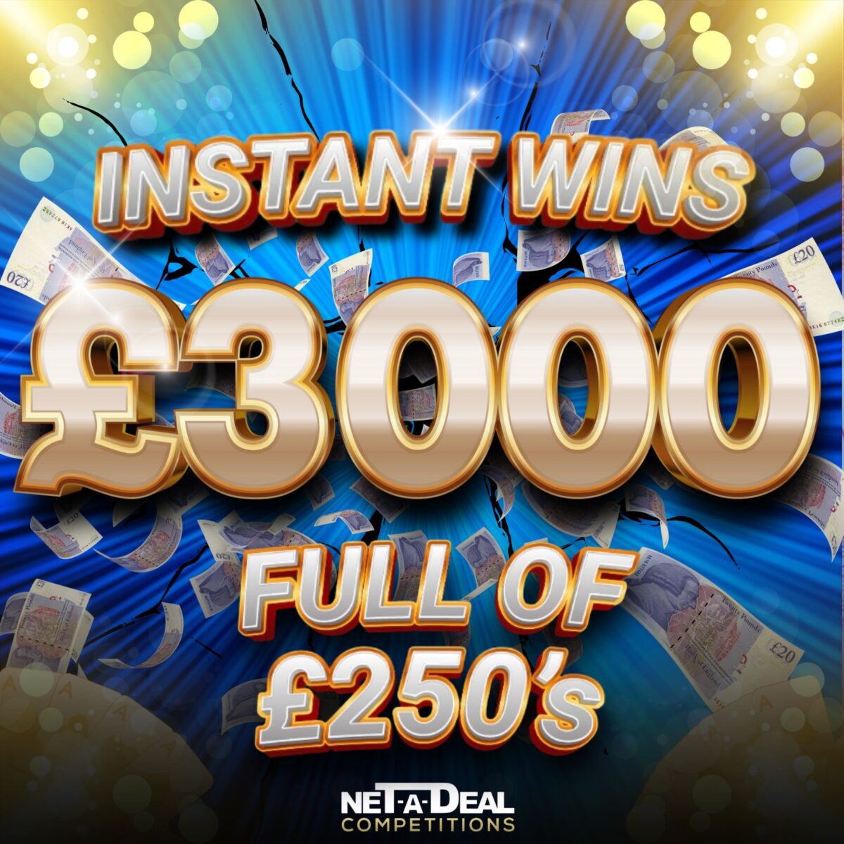 FULL of £250's £3K