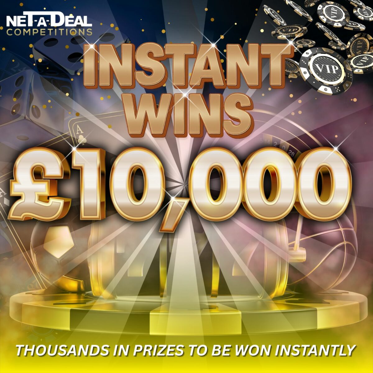 £10,000 Instant wins (Auto Draw)