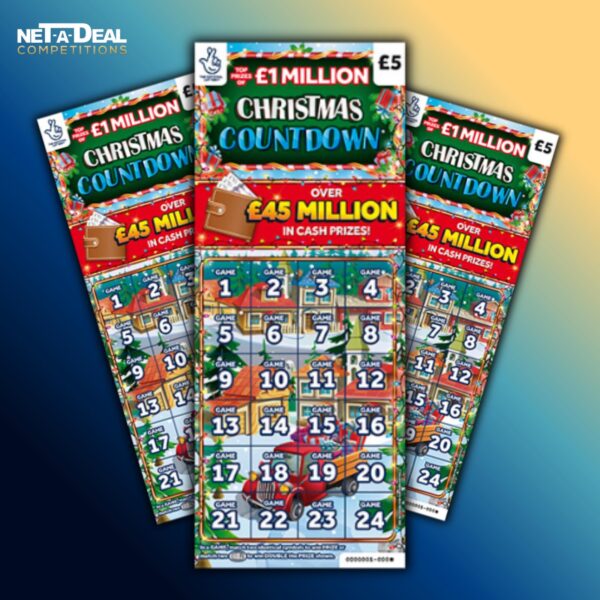 Win a Pack of 60 £5 scratch cards in our UK & ROI competition