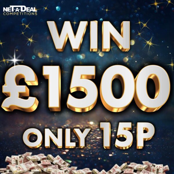 Win £1500 cash in our UK & ROI competition