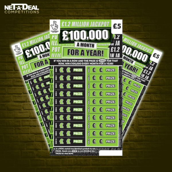 Win a pack of scratch cards in our UK & ROI competition