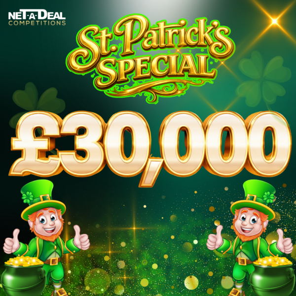 Win £30,000 cash in our UK & ROI competition