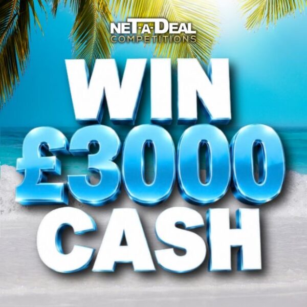 Win £3000 cash in our UK & ROI competition