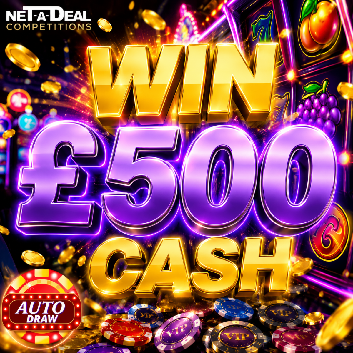 £500 CASH August